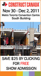 Visit www.constructcanada.com to register for free trade show admission.